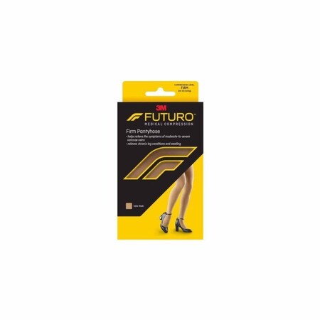 Futuro Compression Pantyhose Waist High Large Nude Closed Toe, 24PK 71030EN